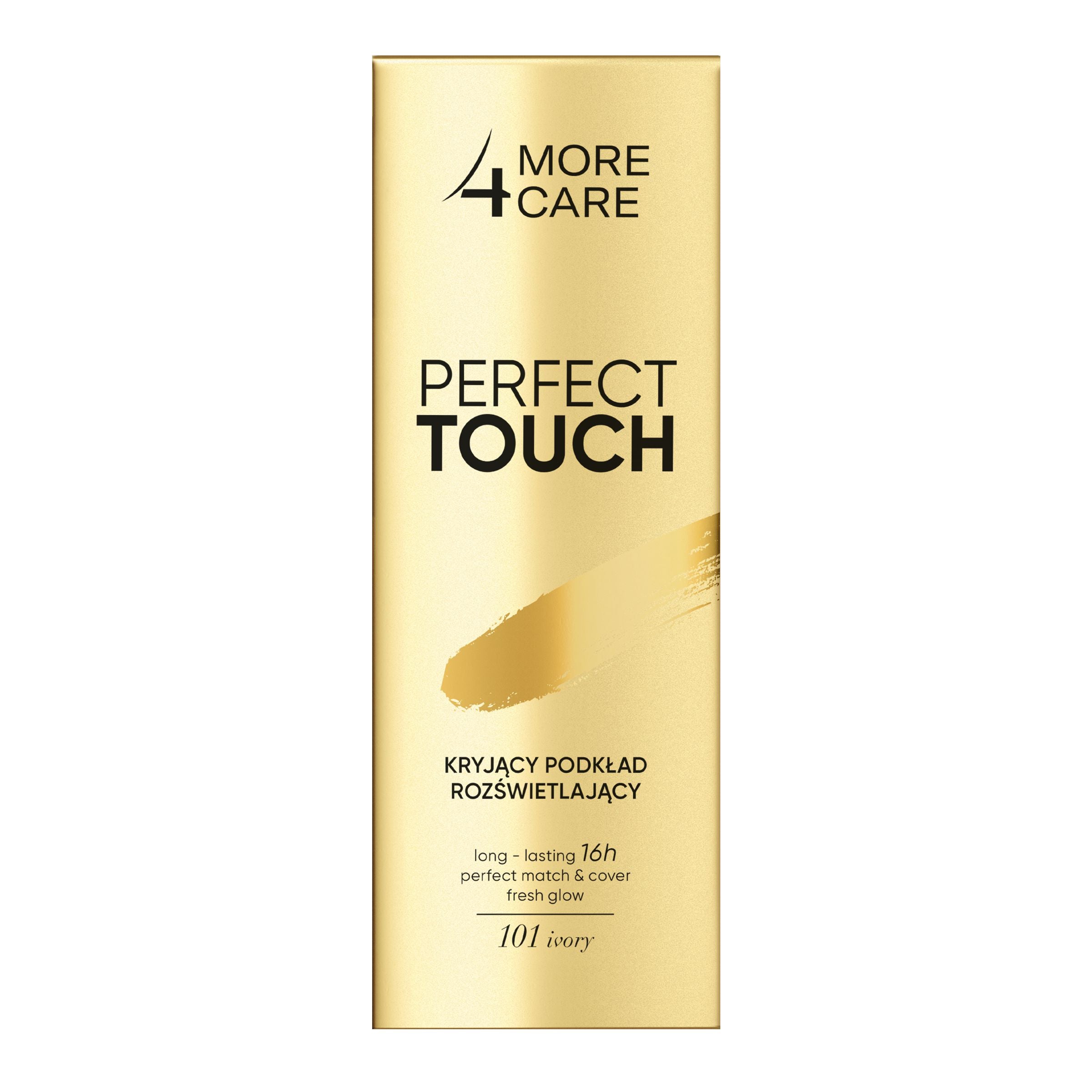 More 4 Care Perfect Touch Covering Illuminating Foundation 101 Ivory