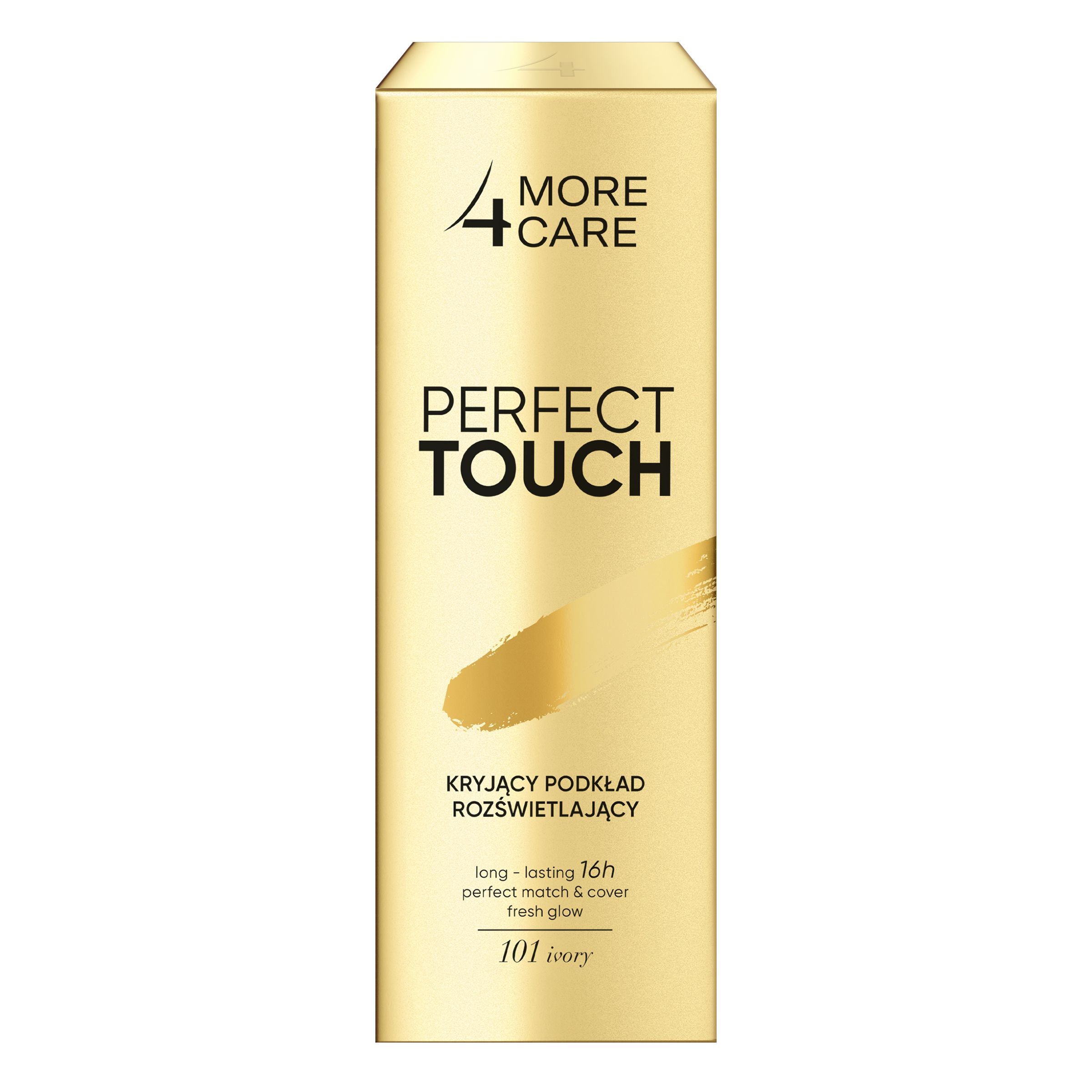 More 4 Care Perfect Touch Covering Illuminating Foundation 101 Ivory