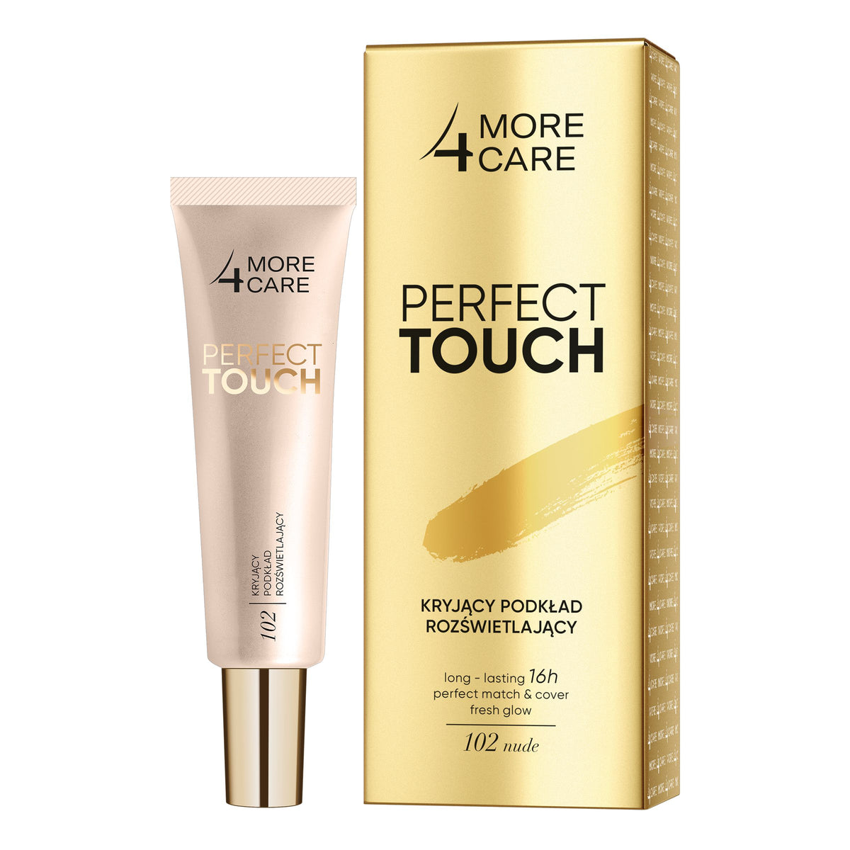 Perfect Touch Covering Illuminating Foundation 102 Nude