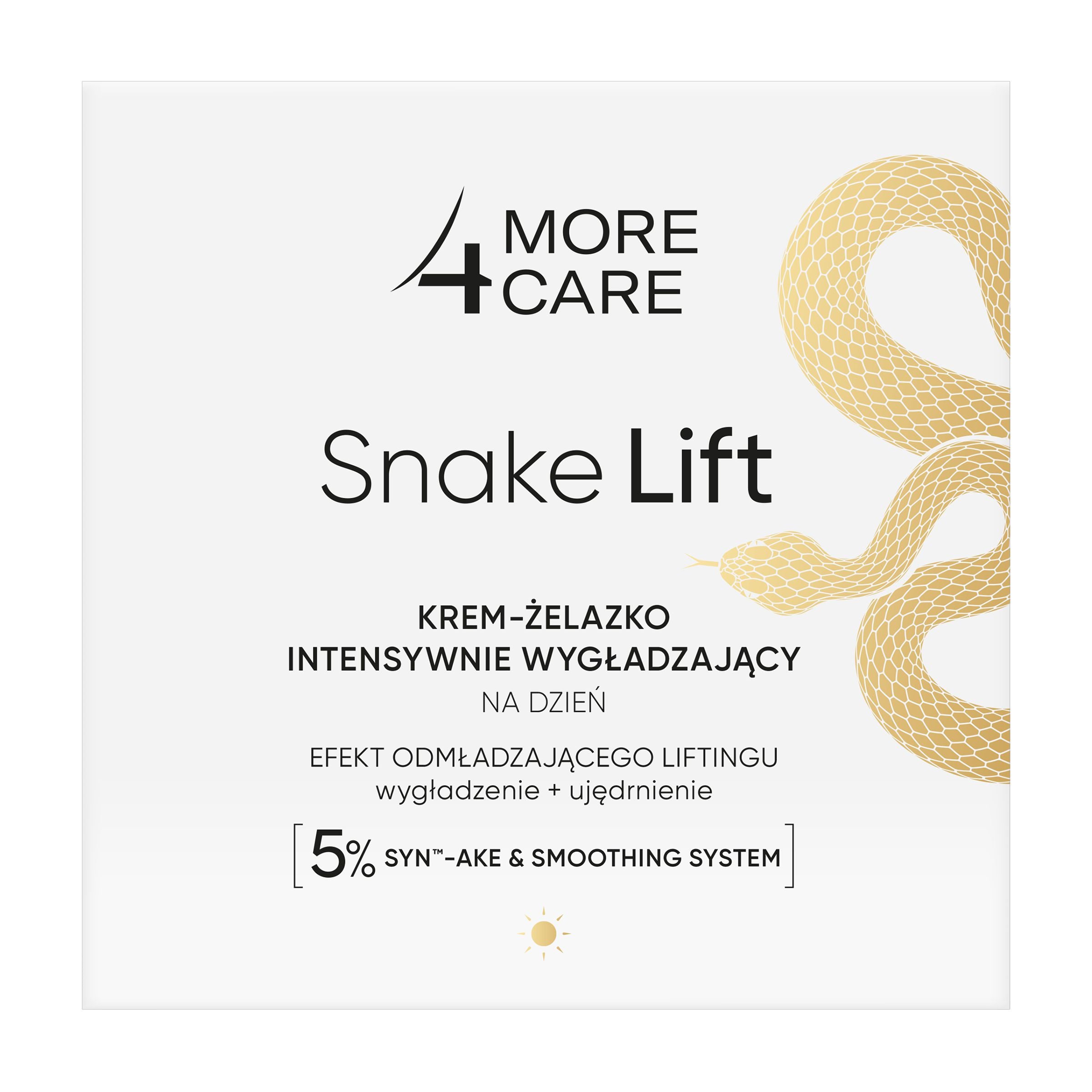 More 4 Care Snake Lift Intensively Smoothing Day Iron-Cream