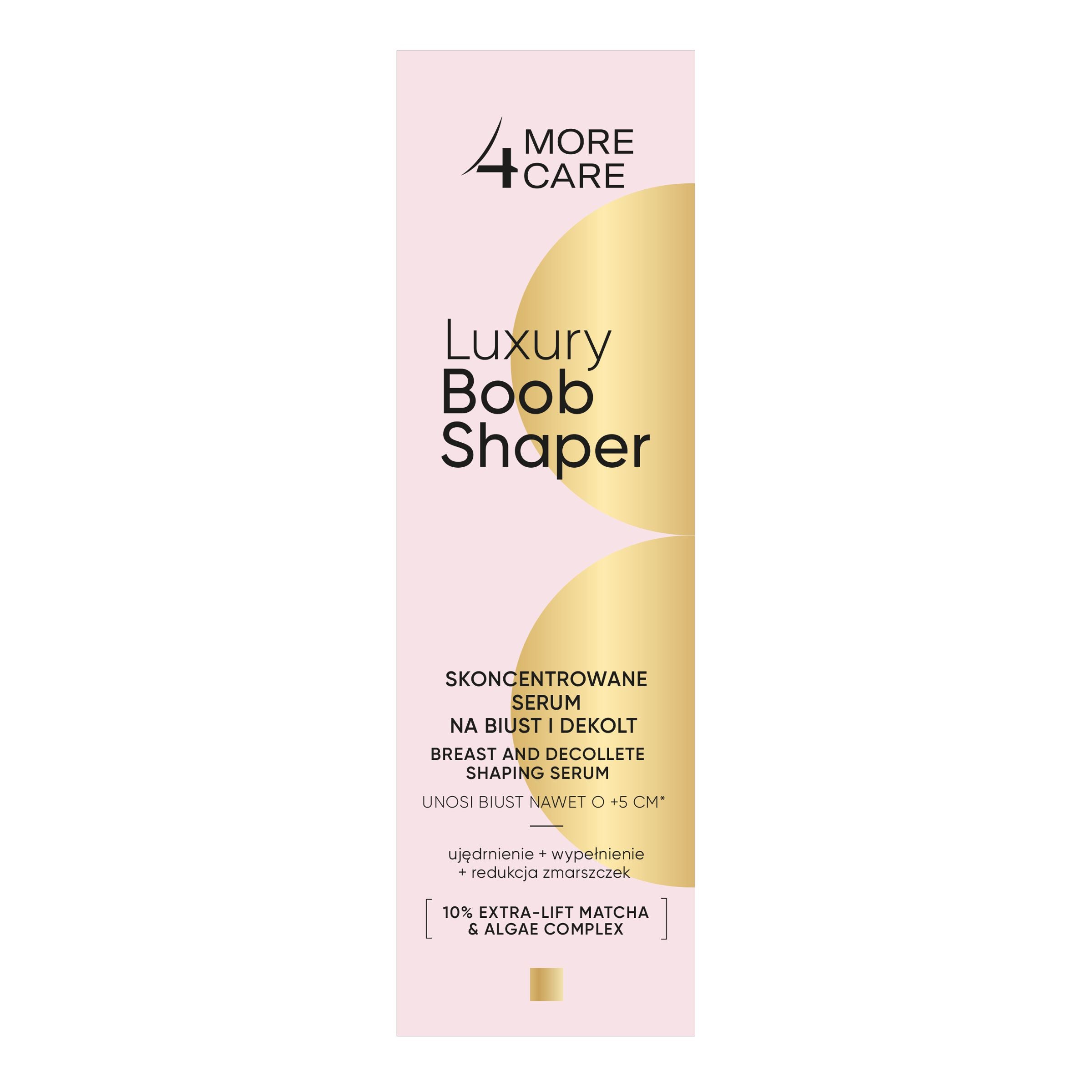 More 4 Care Luxury Boob Shaper Concentrated serum for bust and neckline 100 ml